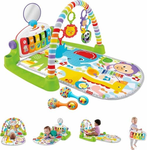 Fisher-Price Baby Playmat Deluxe Kick & Play Piano Gym
