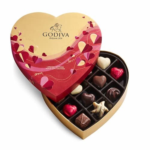 Godiva Chocolatier Chocolate Gold Gift Box