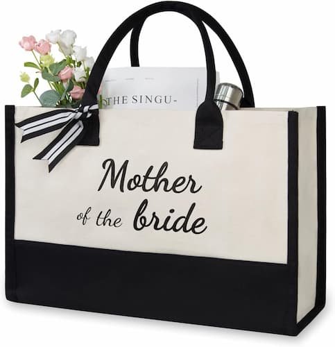 TOPDesign Canvas Tote Bag for Mother of the Bride