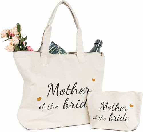 TOPDesign Mother of the Bride Canvas Bag