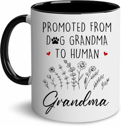 WHIDOBE Grandma Gift Mug