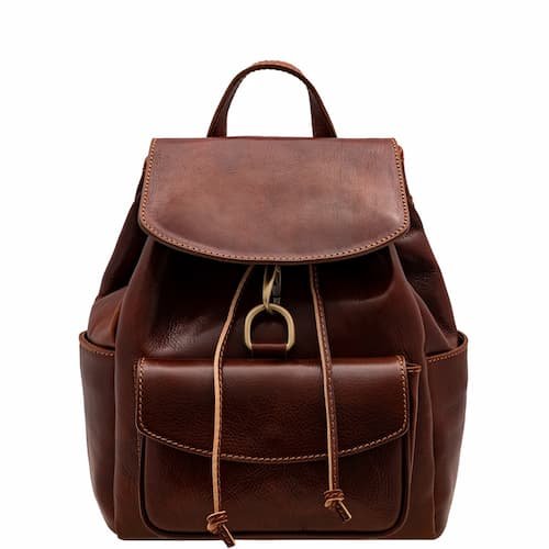 Leather Backpack Rossini